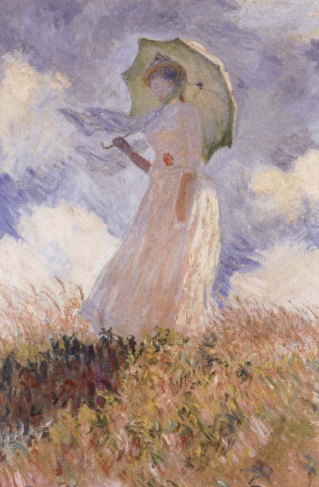 The Walk,Lady with Parasol